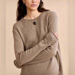 Jenni Kayne Everyday Sweater Taupe